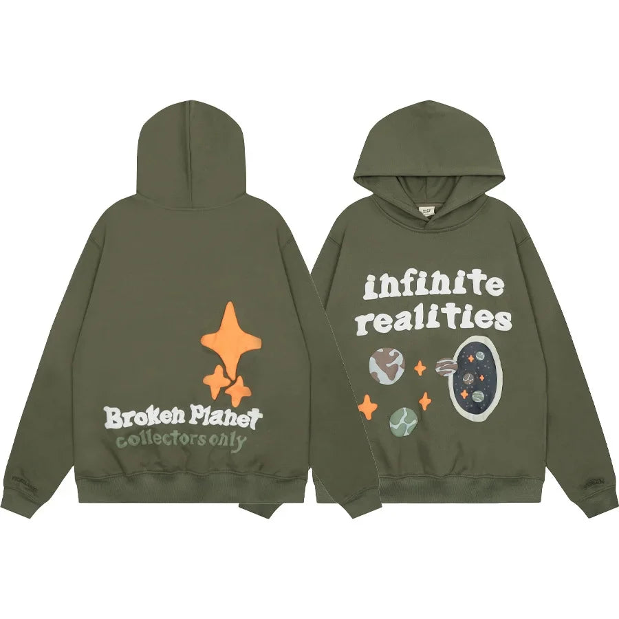 Broken planet hoodie